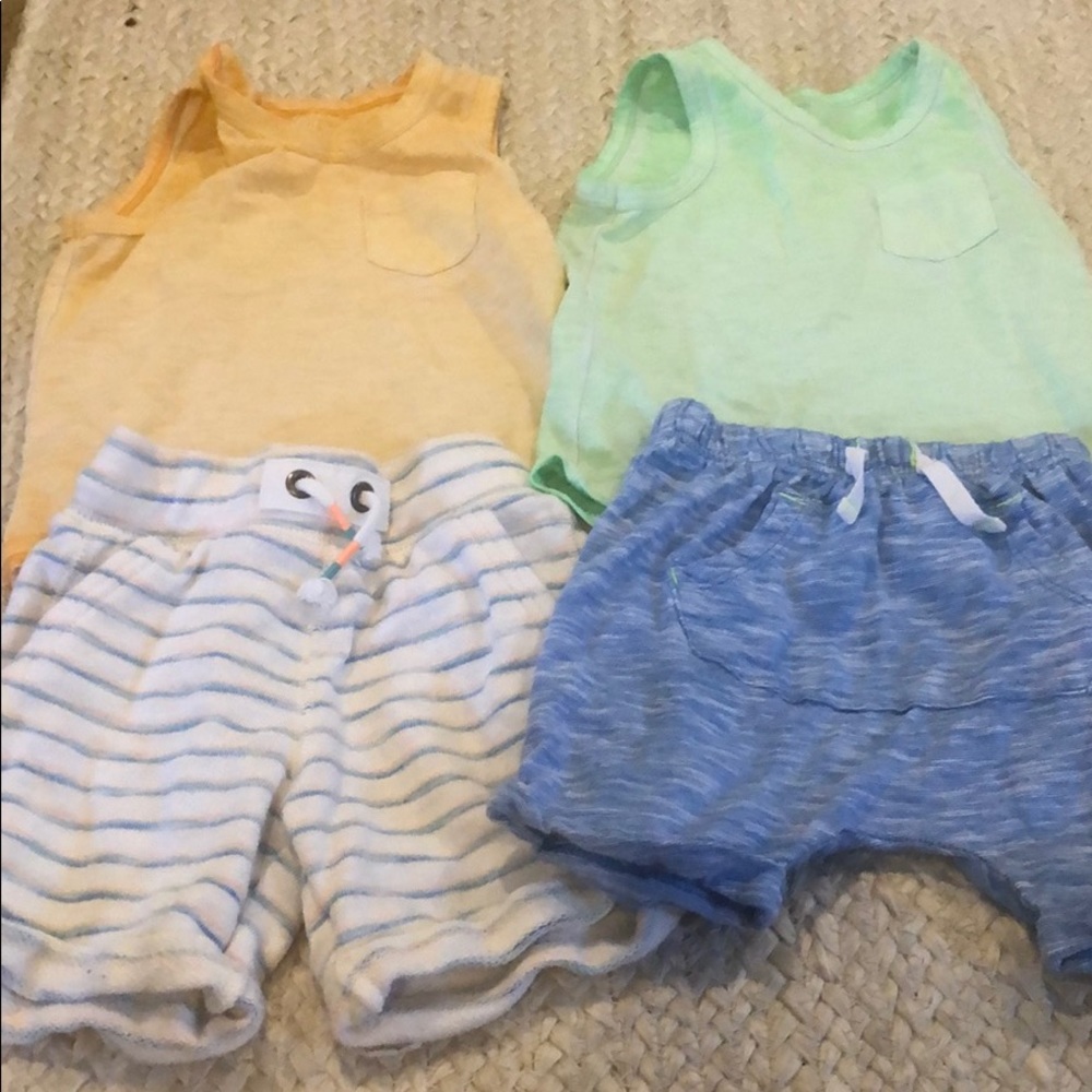 Cat and jack ranks and shorts